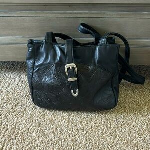 Liz Claiborne leather tooled purse